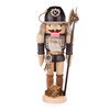 Authentic German Nutcrackers ON SALE! | Features real rabbit fur, hand-painted natural brown eyes, wooden ax, keys, and lantern, lever on back to open and close mouth. || The Nachtwächter (Night Watchman), 15" 024/N/068/D || Handmade in the Erzgebirge region of Seiffen, Germany || Lindenhaus Imports in Helen, Ga