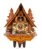 Authentic, Black Forest Cuckoo Clocks ON SALE!! || 8-Day Musical Pouncing Bears Cuckoo Clock, 18" || Lindenhaus Imports in Helen, GA