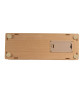 Bottom view of Kurt S. Adler™ LED Light-Up Wooden Christmas Camper Centerpiece