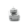 The Sherman Tank Metal Earth 3D Stainless-Steel Model Kit MMS204