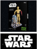 C-3PO ™ & R2-D2™ Metal Earth 3D Model Kit MMG276