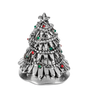 Inspirational Charms ON SALE! || Each order comes with 1 silver Christmas tree with red and green ornaments || The Christmas Tree Bell Motivational Charm EX25036 || Lindenhaus Imports in Helen, Ga