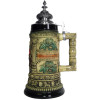 Thewalt 1893 Gambrinus the Beer King German Stein T1375BZ/Ru