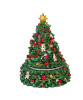 Rotating Musical Christmas Tree C5560