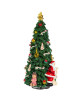Kurt S. Adler Christmas Decor ON SALE | Revolving Tree with Santa and Music Box - Plays Musical Tune "We Wish You a Merry Christmas" | Lindenhaus Imports in Helen, GA