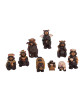 9-Piece Bear Nativity Set J3383