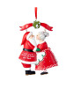Kurt S. Adler Christmas ON SALE | "I Love You to the North Pole and Back" Santa and Mrs. Claus under Mistletoe | Lindenhaus Imports in Helen, Ga