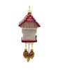 Noble Gems™ Glass Cuckoo Clock Ornament NB1374 Noble Gems™ Glass Cuckoo Clock Ornament NB1374