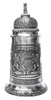 Bayern Bavaria Collection Pewter Stein 60313