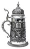 The Lord's Creation Pewter Stein