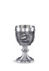 Authentic High-Quality Pewter ON SALE! || Features: 2 wine chalices with 3 solid pewter panels of relief-decorated nautical themes depicting 18th century sailing vessels. Rigging border decoration frames each scene. || Part of ARTINA's La Paloma Collection || 18th Century Nautical Wine Chalice Set, 0.25L ART/10543 || Lindenhaus Imports in Helen, Ga