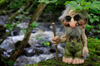 Original NyForm Trolls from Norway ON SALE! || Bridge Troll with Stick #111 || Lindenhaus Imports in Helen, Ga