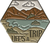Hat/Lapel Pins ON SALE | 'Life's a Trip' Hat Pin | Lindenhaus Imports in Helen, Ga