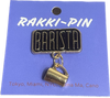 Hat/Label Pins ON SALE | 'Barista' with Coffee Cup Charm Pin | Lindenhaus Imports in Helen, Ga