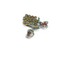 Beer Harvest Oktoberfest with Charms Deluxe German Hat Lapel Pin 825PH Beer Harvest Oktoberfest with Charms Deluxe German Hat Lapel Pin 825PH