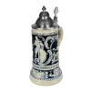 Limited-Edition, Authentic German Beer Steins ON SALE | Thewalt 1893 Collection | Features shield and cherubs with musical instruments on both sides | Thewalt 1893 Collection | 'Fridolin the Drunken Son' Stein, 0.75L | Lindenhaus Imports in Helen, Ga
