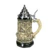 Rustic Medieval Deutschland Octagon Limited-Edition German Beer Stein, 0.75l 319/RUE
