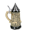 Rustic Medieval Deutschland Octagon Limited-Edition German Beer Stein