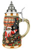 Santa Balloon Alpine Village 24K Gold Limited-Edition German Beer Stein, 0.75L 04/9