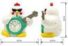 Authentic RHYTHM Musical Clocks ON SALE! | Back in true retro form, this rocking bird returns in its original packaging and its original wake up call. The alarm is the original “Hey Baby Wake Up, Come and Dance with Me” melody | Rockin' Roll Chicken Musical Alarm Clock | Lindenhaus Imports in Helen, Ga