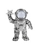 Inspirational Charms ON SALE! || Each order comes with 1 silver moon man in astronaut suit holding a star || The Little Moon Man Motivational Charm ER73611 || Lindenhaus Imports in Helen, Ga
