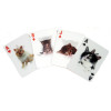 Lenticular poker size playing cards. 52 different and adorable moving cat images and 2 dog jokers. || Poker Playing Cards with 3D Cats GG/K/LI/38 || Lindenhaus Imports in Helen, Ga