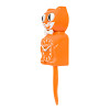 Features iconic bow tie design, moving eyes, and wagging tail
