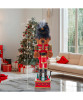 The Little Drummer Teddy Bear Nutcracker C5995 measures 11-inches tall