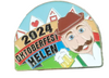 2024 Helen Oktoberfest Hat and Lapel Pin!  'BOB!'