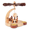 1-Tier Holy Night with Magi and Shepard German Pyramid, 7"