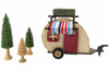 The Wohnwagen (Camper) German Home Décor Table Piece with styled tree accessories. Trees not included; sold separately. 159/300/94