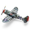 'The Jug' P-47 Thunderbolt WWII Aircraft Metal Earth 3D Model Kit ME1002