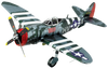 P-47 Thunderbolt 'The Jug' WWII Aircraft Metal Model Kit ME1002