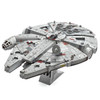Millennium Falcon™ with Color Premium Series Metal Earth 3D Stainless-Steel Model Kit - ICX235
