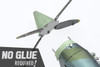 Supermarine Spitfire WWII Aircraft Metal Model Kit