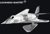 F-117® Nighthawk® USAF Stealth Aircraft Metal Earth Model Kit MMS164