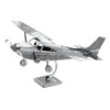 Cessna 172 Airplane Metal Earth 3D Stainless-Steel Model Kit MMS045