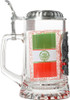Mexico Heritage Glass Beer Stein
