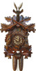 Schneider 'Before the Hunt' 8-Day Traditional German Cuckoo Clock 8T 215/9