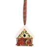 Christmas at the Lodge Birdhouse Ornament 6017040 | Jim Shore™ Christmas at the Lodge Collection