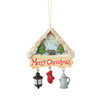 Christmas at the Lodge Scene with Charms Ornament 6017039 | Jim Shore™ Christmas at the Lodge Collection