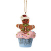 Gingerbread Cupcake Ornament 6017271 | Jim Shore™ Gingerbread Christmas Collection