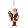 Santa with Gingerbread House Ornament 6017270 | Jim Shore™ Gingerbread Christmas Collection