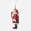 Santa with Gingerbread House Ornament 6017270