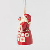 Nordic Noël Santa with Cardinal Ornament 6017028