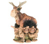 Four Trolls with Moose, 7.5"