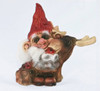 Santa Troll with Moose & Apple #9006