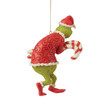 BACK - The Grinch Stealing Candy Canes Christmas Ornament 6009206