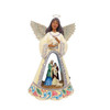 LED Light-Up Angel with Nativity Scene Figurine 6015502