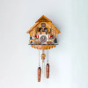 Rheinberg Musical Chalet German Quartz Cuckoo Clock with Dancers by Trenkle Uhren Gmbh | Hermle 64000